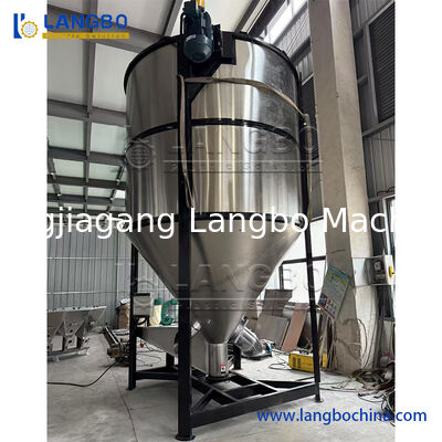 Vertical Mixing Machine HDPE LDPE Plastic Pellet Particules Mixing Machine Drying Mixer