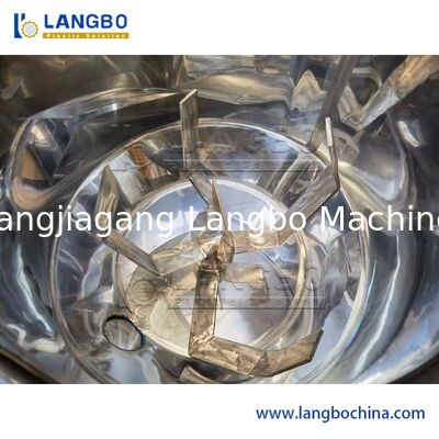 Stainless Steel Plastic Pellets Vertical Plastic Color Mixer
