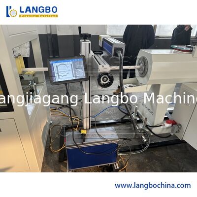 Conical PPR Pipe Extrusion Line Twin Screw Online Pipe Weight Metering