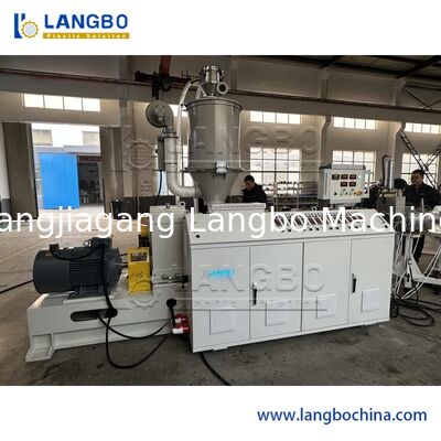 Conical PPR Pipe Extrusion Line Twin Screw Online Pipe Weight Metering