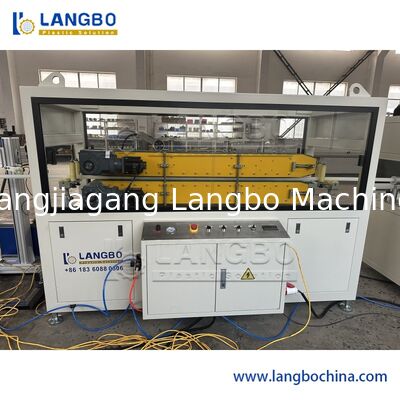 Plastic PPR PE Pipe Making Line 3 Layer PLC Remote Control