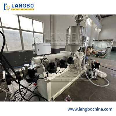 CE Full Automatic Plastic Pipe Extrusion Line For PPR Cold / Hot Water Pipes