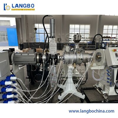 CE Full Automatic Plastic Pipe Extrusion Line For PPR Cold / Hot Water Pipes