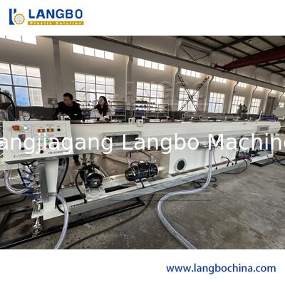Plastic PPR PE Pipe Making Line 3 Layer PLC Remote Control