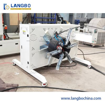 Schnider Electrical Components Soft PE Pipe Winder Machine For 16-160MM Pipes