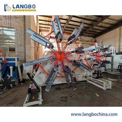 Plastic PE Soft Pipe Corrugated Hose Tube Winder For Making Coil Machine