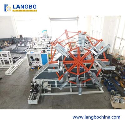 20-75 PE Pipe Winding Machine For Coiling HDPE Pipes