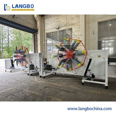 Advanced PE Hose Coiling System 0.1-10m/min Coiling Speed HDPE Pipe Winding Machine For Processed Pipes