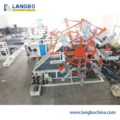 Advanced PE Hose Coiling System 0.1-10m/min Coiling Speed HDPE Pipe Winding Machine For Processed Pipes