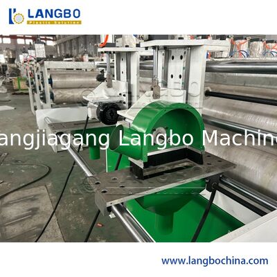 Foam Board Single Screw Extruder Machine Full Automatic Control New Condition