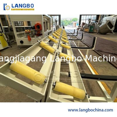 PVC Sewer Drainage Plastic Pipe Cable Duct Water Supply Solid Wall Extrusion Making Machine