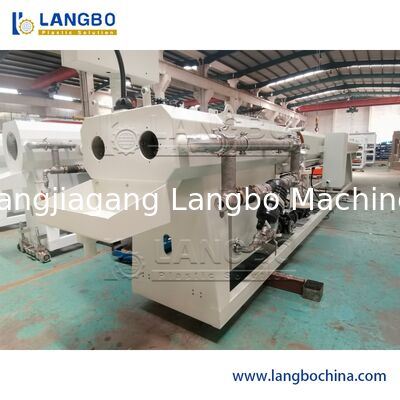 630mm Plastic Extruder Machine Double Screw For PVC Pipe
