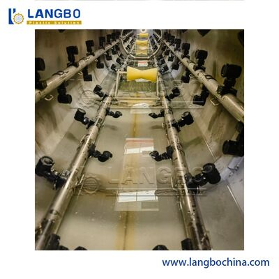 75-250mm PVC Pipes Manufacturing Machine 55KW/75KW Motor 600-800KG/H Capacity