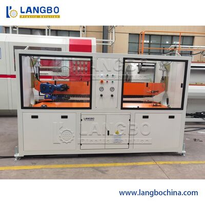 75-250mm PVC Pipes Manufacturing Machine 55KW/75KW Motor 600-800KG/H Capacity