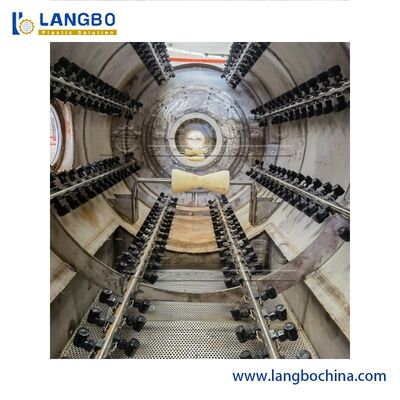 High Speed Pvc Pipe Extruder Machine For Water Supply Pipe Twin Screw And Barrel Design