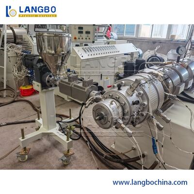 16 to 1600mm Plastic PVC PPR PE HDPE Water Supply Drainage Irrigation Gas Pipe Making Machine Extrusion Line