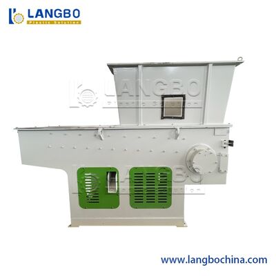 Plastic Waste Scrap Metal Plywood Wood Pallet Plastic PP HDPE LDPE PVC Lumps Waste Pipe Recycling Single Shaft Shredder Machine