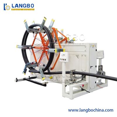 ISO certificate PE Pipe Extrusion Line With Calibration / Cooling Process