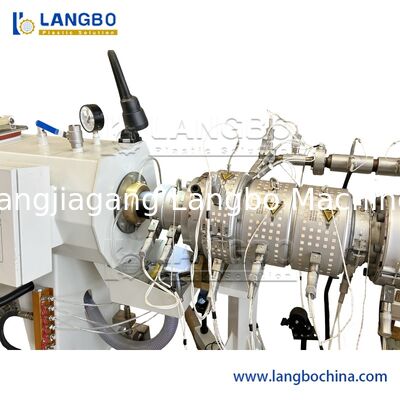 SZ75/38 160-400MM PE Pipe Extrusion Line / HDPE Pipe Making Machine / Plastic Pipe Production Line