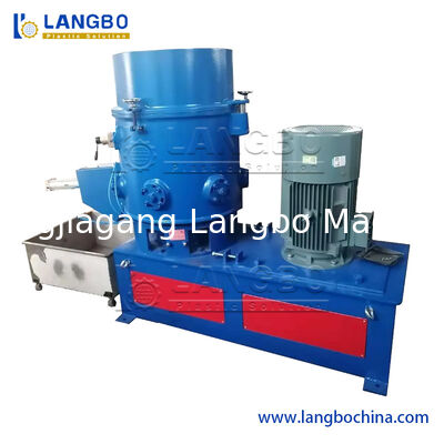 Recycling Plastic Granulating Line PP PE Film Agglomerating Compactor Pelletizing Machine