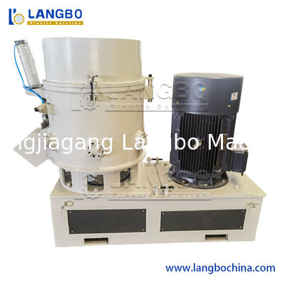 Plastic Agglomerator Machine / PE Film PP Woven Bags Agglomerating Granulator Machine