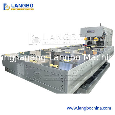 Full Automatic Double out Plastic PVC Conduit Pipe Belling Socketing Machine
