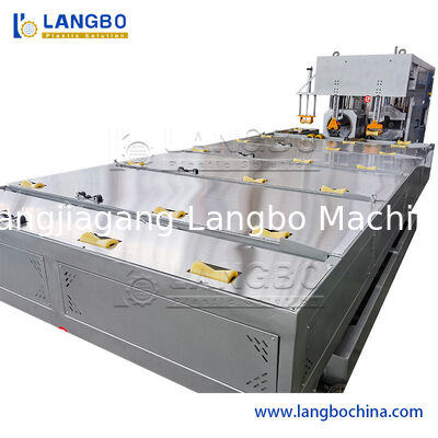 U R Rectangle Square Shape Automatic Plastic UPVC PVC PP Pipe Belling Machine PVC Pipe Tube Expanding Socketing Machine Socket Making Machine