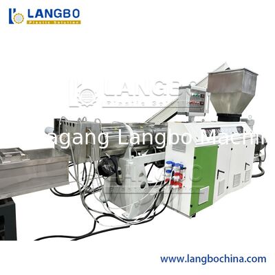PVC Hot Cutting Pelletizing Production Line Granulating Line