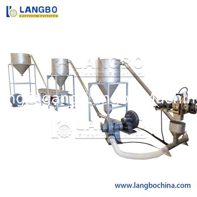 Plastic Die Face Hot Cutting Rigid Soft PVC Pelletizing Granulating Line for Wire Cable Compounding