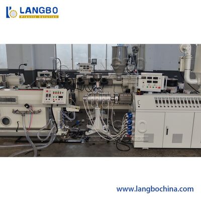 PE Pipe Extrusion Line Customizable Molds Reducing Equipment Failures