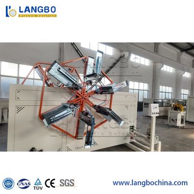 HDPE Pipe Production Line With High Torque Single Screw Extruder