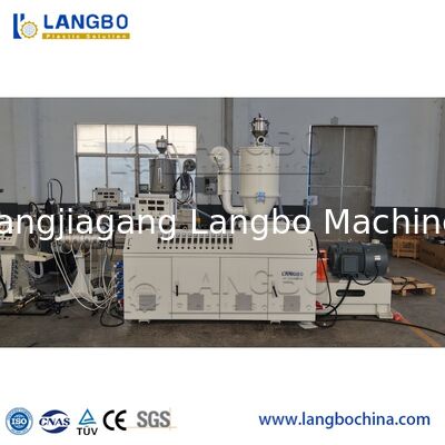 SZ60/38 PE Pipe Extrusion Line / HDPE Pipe Making Machine / Plastic Pipe Production Line