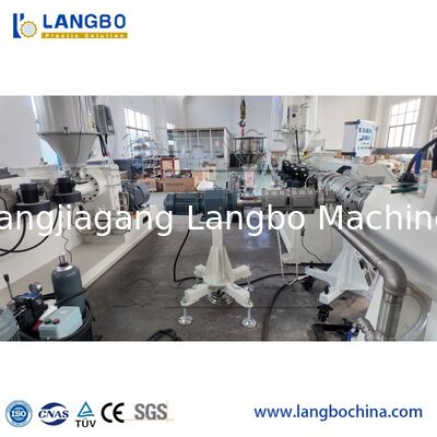SZ60/38 PE Pipe Extrusion Line / HDPE Pipe Making Machine / Plastic Pipe Production Line