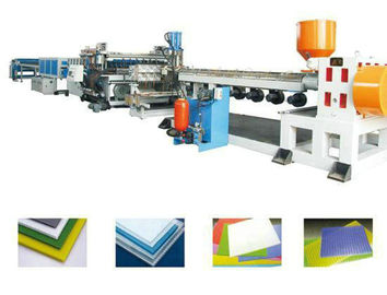 PP PE PC PVC Foam Board Extrusion Line Single Screw Extruder Machine Energy Saving