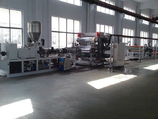 50HZ Full Automatic PVC Foam Board Extrusion Line With  Contactor