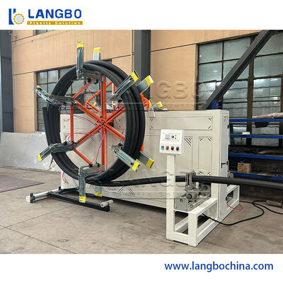 PE Pipe Extruder | Automatic Feeding System High-Precision Screw for Uniform Mixing