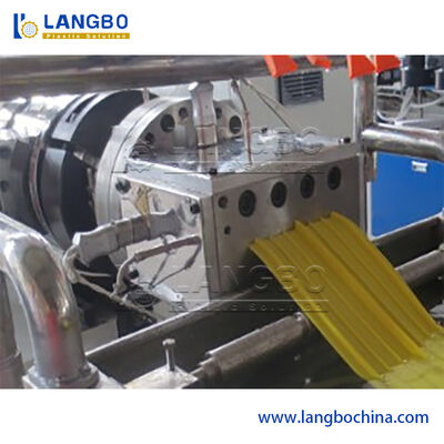 Waterstop Profile Production Line With High Plasticizing For Sealing Profiles