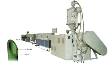 Automatic PE Pipe Extrusion Line Single Screw Plastic Pipe Making Machine High Speed