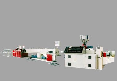 50 Kg / H Capacity PE Pipe Extrusion Machine Big Pipe Size Low Power Consumption