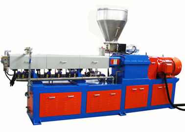 Color Masterbatch Conical Twin Screw Extruder Machine Pp Pe Masterbatch Granulator