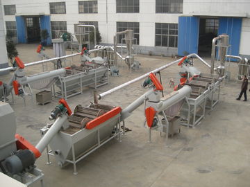 PP PET PS HDPE Waste Plastic Recycling Pelletizing Machine Stainless Steel 304