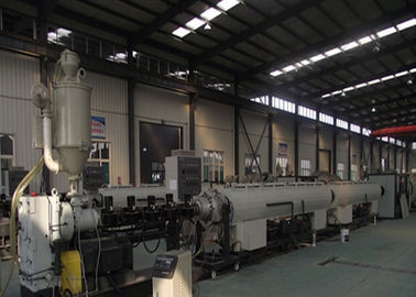 Pipe Automatic Cutting Plastic Extrusion Equipment Chip Less / Non - Scrap With Planetary