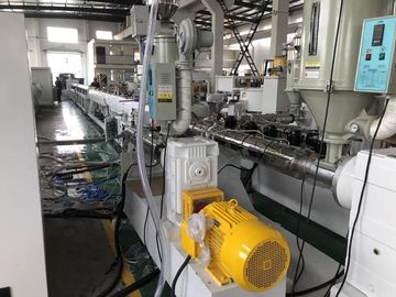Fiber Glass Plastic Ppr Pipe Extrusion Line With Single - Screw Design
