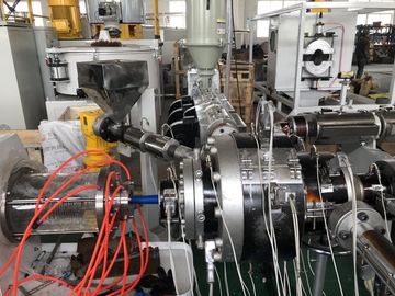 Fiber Glass Plastic Ppr Pipe Extrusion Line With Single - Screw Design