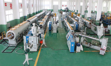 HDPE PE PPR Pipe Extrusion Line , Ppr Pipe Production Line With High Speed