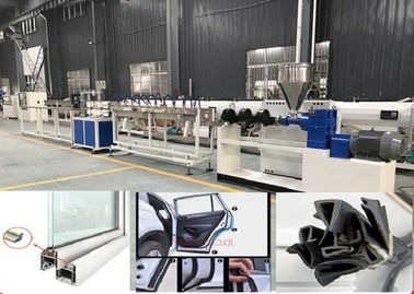 Pvc Profile Machine with Rubber Flexible Sealing Strip Extrusion For Door