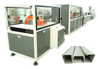 Twin Screw Pvc Profile Extrusion Machine Electrical Cable Trunking Making