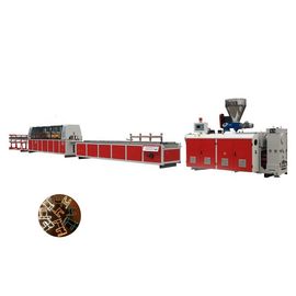 PVC WPC Decoration Fluted Wall Panel Extrusion Making Machine Production Line