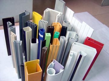 Plastic Profile Extrusion Line , PVC Window Ceiling Panel Decking Profile Production Line