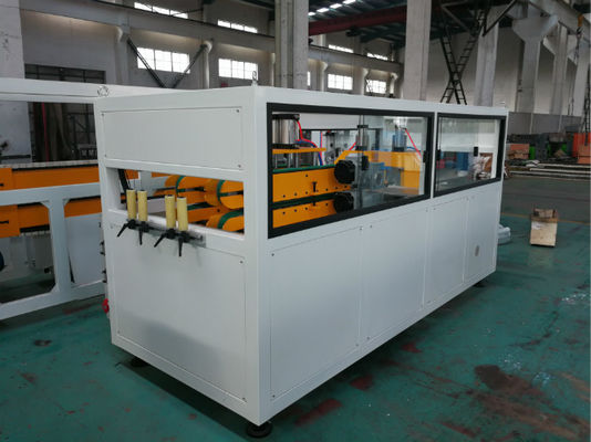 High Output PVC Pipe Extrusion Machine , Pvc Pipe Production Line Double Screw 80kg / H